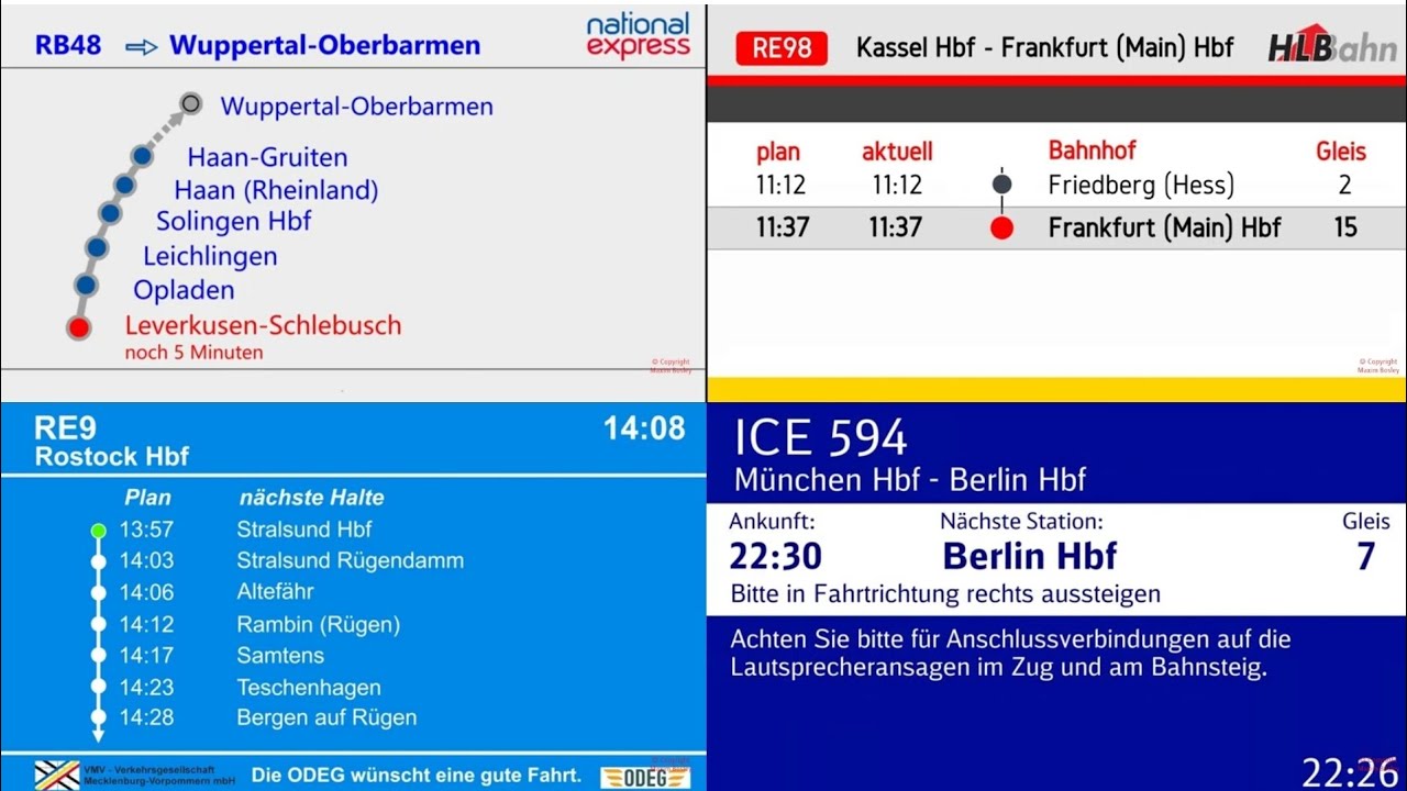 [Ansagenmix] diverse manuelle Zugansagen 2