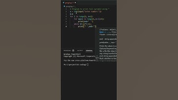 Print Full Pyramid * using Python