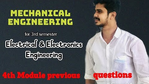 IMPORTANT TOPICS! MODULE 4 !ME(3034)FOR D.E.E.E