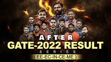 After GATE-2022 Result Series | EE EC IN CE ME | Straight to the point only ❤️❤️❤️🔥