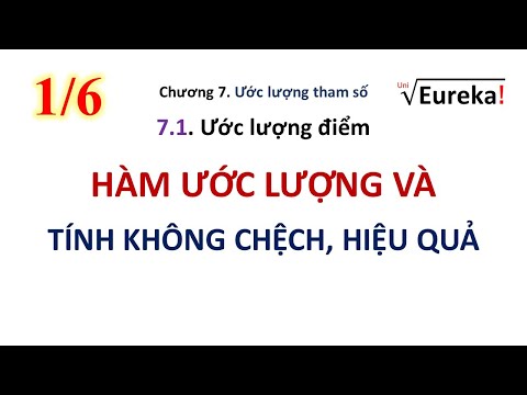 Video XSTK Chương 7 P1/3 (1) Ước lượng điểm: tính không... - youtube