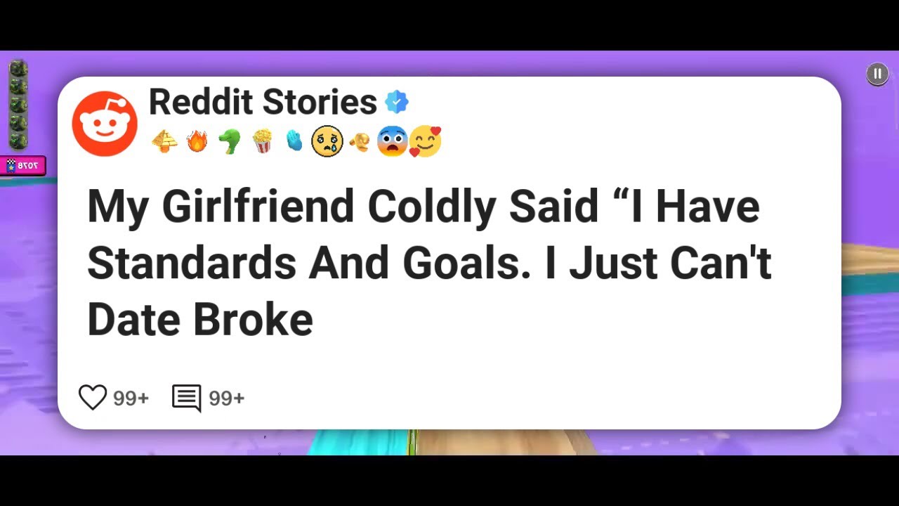 My Girlfriend Coldly Said “I Have Standards And Goals. I Just Can’t Date Broke #reddit 