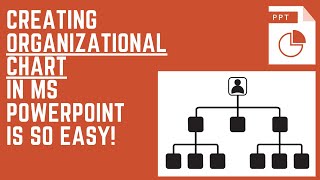Create Organizational chart in PowerPoint in 1 minute | Organogram is Easy Now!