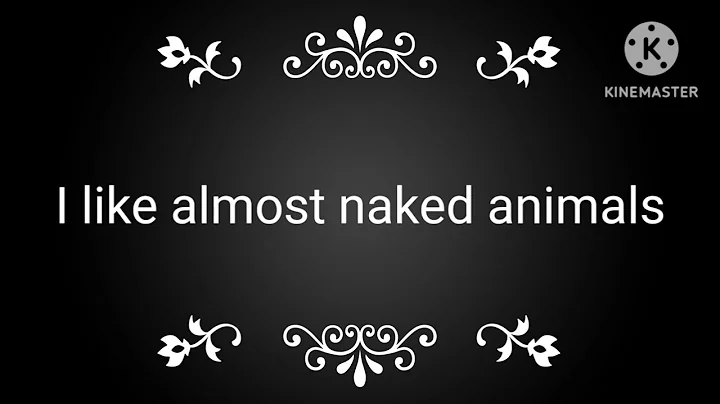 unpopular opinion #2 (sorry almost naked animals haters)