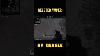 One Deag'd Awper #shorts #csgo