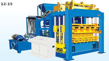QT12-15 Hydraulic Block Making Machine