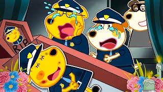 Labrador police cartoon - sad story labrador please comeback - detective cartoon