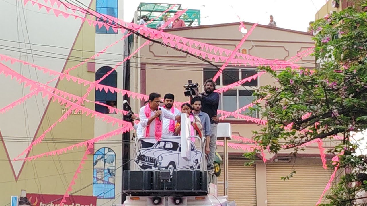 BRS PARTY Final day Road show campaign with Joyful!