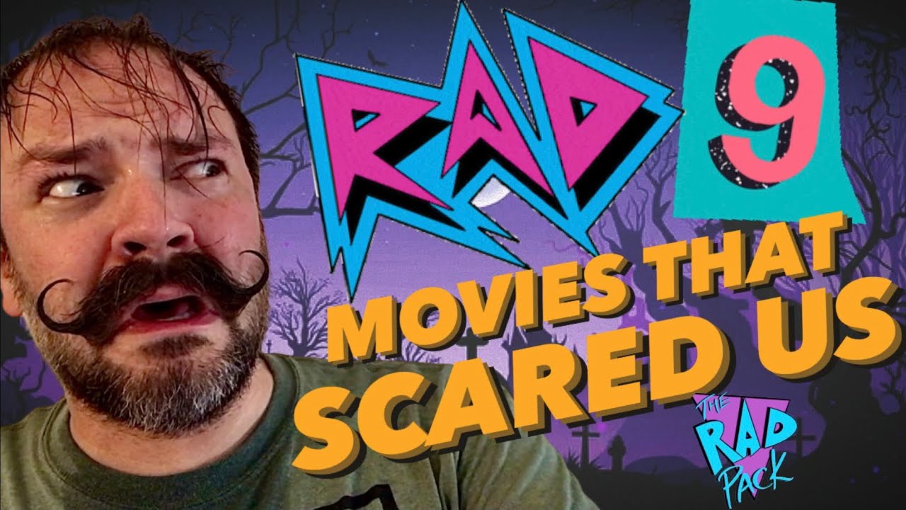RAD 9 MOVIES that SCARED us | Rad Pack Community Challenge 🎃