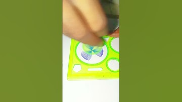 How many circles were drawn Design ruler #Spirograph Retro Design Tin Drawing Set #spirograph draw 🔥