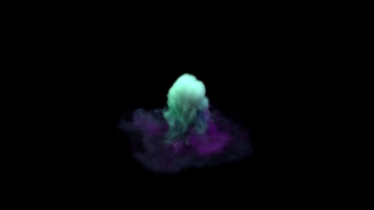 Colored Smoke Simulation - YouTube