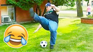 FUNNIEST FAILS & BLOOPERS IN FOOTBALL (TRY NOT TO LAUGH)