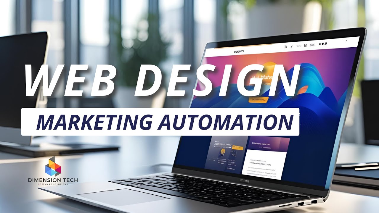 Dimension Tech Website Design with Marketing Automation | Innovation. Integration. Impact.