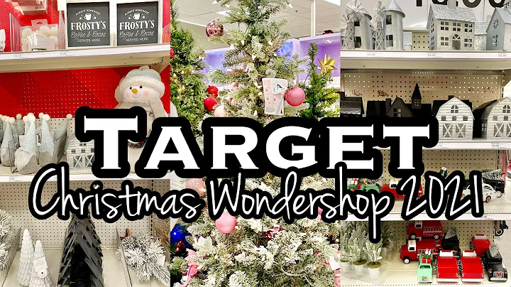 TARGET CHRISTMAS DECORATIONS • Target Wondershop 2021 • SHOP WITH ME