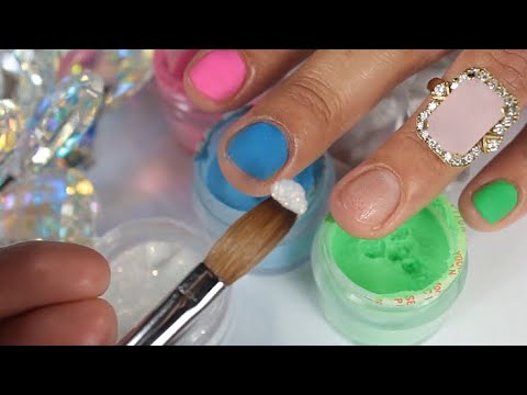 como hacer un baño de acrilico en las uñas naturales y cobrar muy bien  súper rápido y sencillo 💐 - thptnganamst.edu.vn