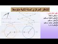 درس التناظر المركزي نظير شكل اولى