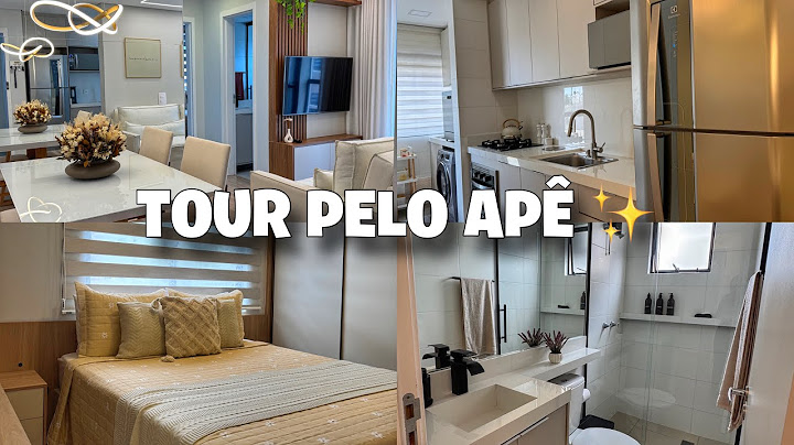 TOUR PELO NOSSO APARTAMENTO DE 47m2