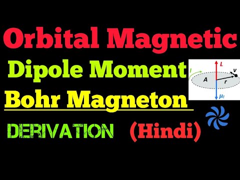 orbital magnetic dipole moment (bohr magneton)