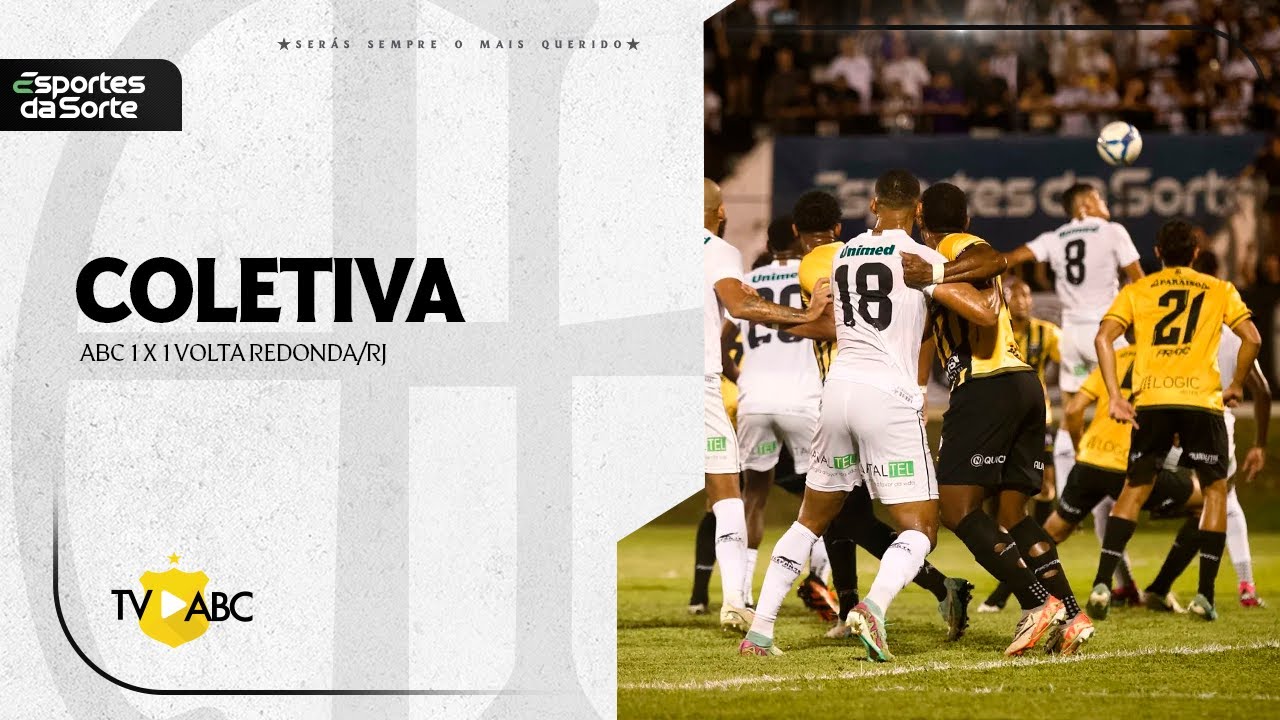 #BrasileiroSérieC | Coletiva Roberto Fonseca - ABC 0 x 1 Volta Redonda/RJ - 17/06/2024