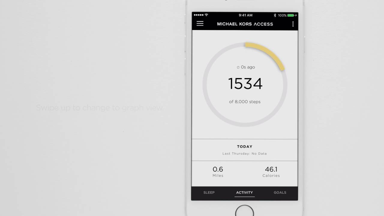 michael kors smartwatch software