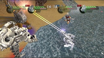 Godzilla Unleashed Overhaul - Jet Jaguar & Mecha-King Ghidorah vs. Kiryu & Mechagodzilla II