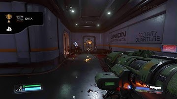 DOOM PS4 IDKFA Trophy