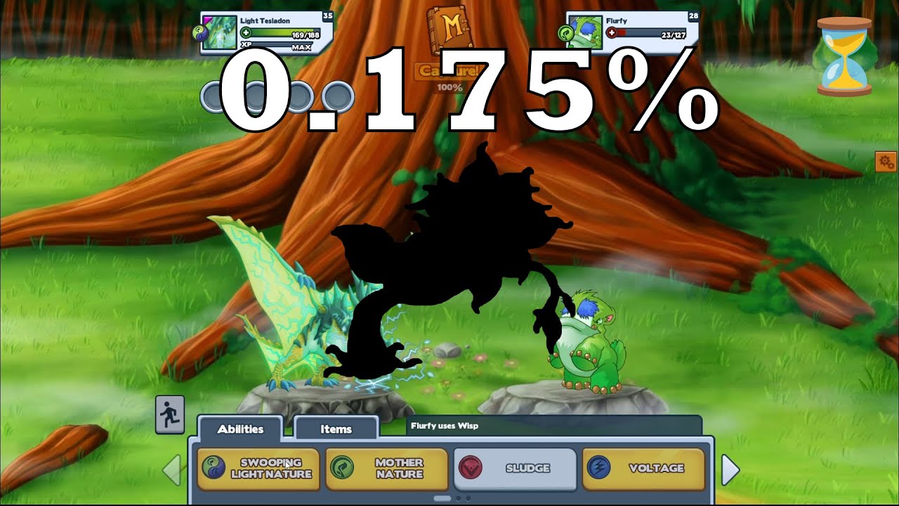 Miscrits Drop Rates Rarirty This Has a 0.175% Chance in Miscrits - YouTube