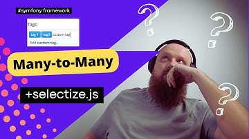 Many-to-many: Делаем красивую форму с тегами selectize.js и перехватываем события формы