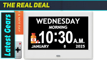 2025 NEW Dementia Clock: Ultimate Senior Companion