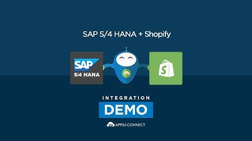 Integrate SAP S4 HANA and Shopify | APPSeCONNECT