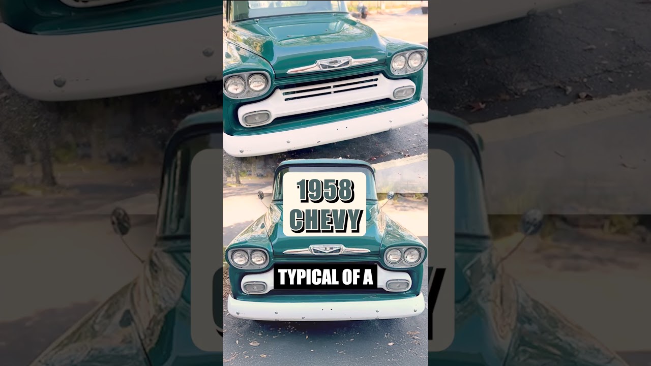 1958 CHEVY kept so clean!