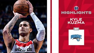 Highlights: Kyle Kuzma with 27 points and 22 rebounds vs. Orlando