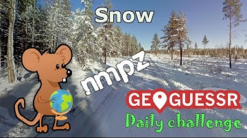 Geoguessr Daily Challenge - NMPZ - SnowGuessr