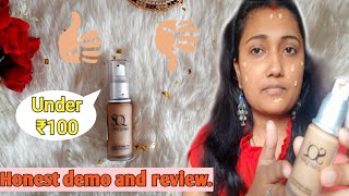 DAILY WEAR LIQUID FOUNDATION FOR RS.100 | STAY QUIRKY FOUNDATION FIRST IMPRESSION + WEAR TEST