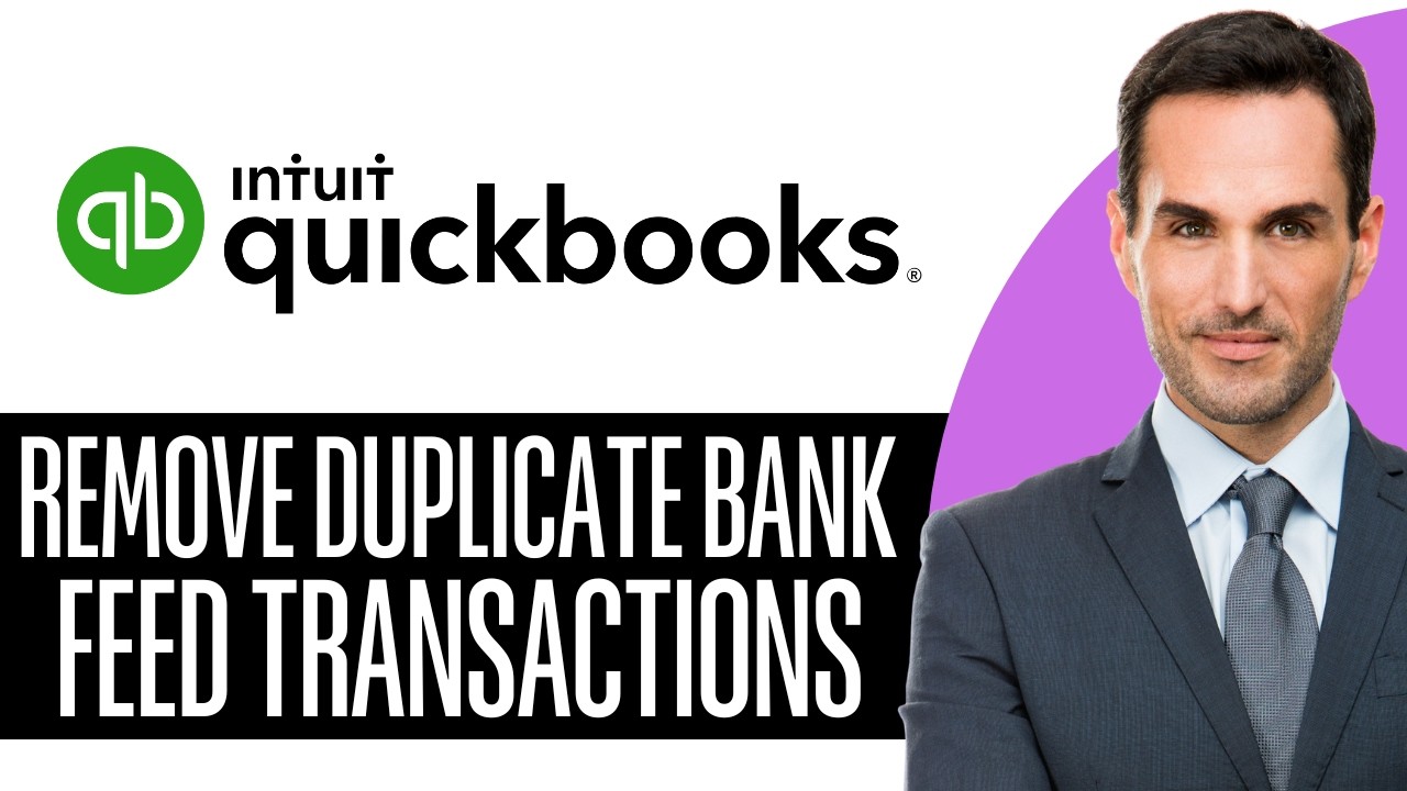 How to Remove Duplicate Bank Feed Transactions in QuickBooks Online ...