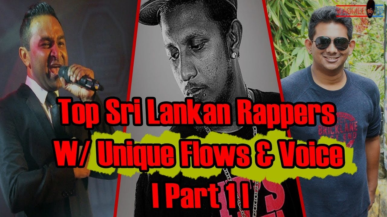 Top Sri Lankan Rappers With Unique Flows & Voice | Part 1 - YouTube