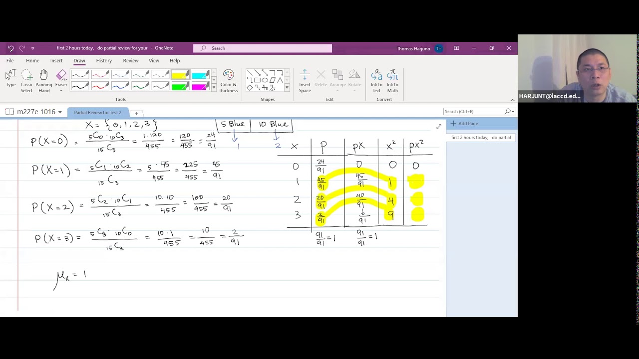 Math 227 ELAC Weekly Lesson 7b YouTube Math 227 ELAC Weekly Lesson 7b YouTube