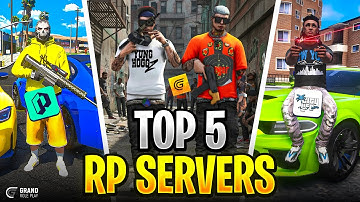 Top 5 BEST GTA 5 RP Servers 2025