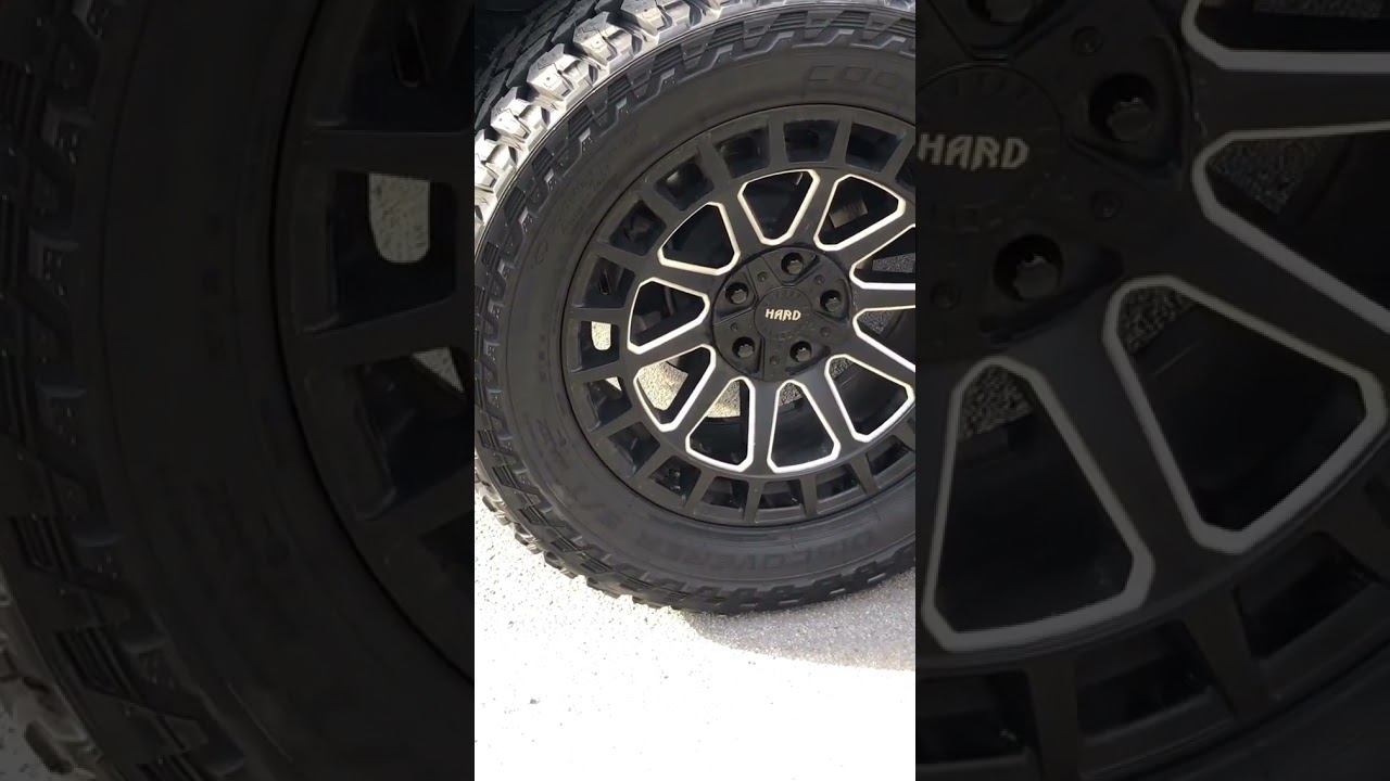 This rim and tire package done at Limitless Tire. Package 20
