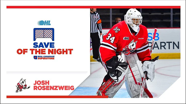 OHL Save Of The Night | Josh Rosenzweig | January 25, 2022