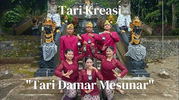TARI KREASI | DAMAR MESUNAR | XII SAINS 4 SMAN 1 BANGOREJO | TUGAS & UJIAN PRAKTEK SENI TARI