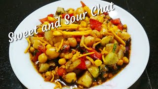 Sweet & Sour Chat || Chat recipe by Syreen's kitchen