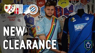 New Football Shirt Clearance feat. Rayo and Hoffenheim