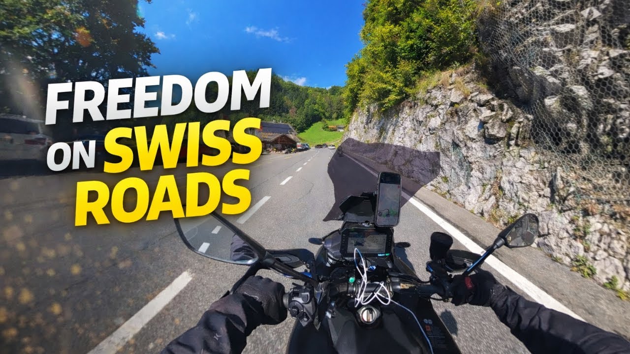 СВОБОДА НА ШВЕЙЦАРСКИХ ДОРОГАХ | YAMAHA TRACER 9 GT 2025 + AKRAPOVIC