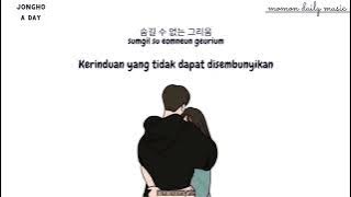 [Sub Indo] JONGHO ( ATEEZ) - A Day (Lirik terjemahan) [Lovely Runner OST Part 5] (POV Sunjae)