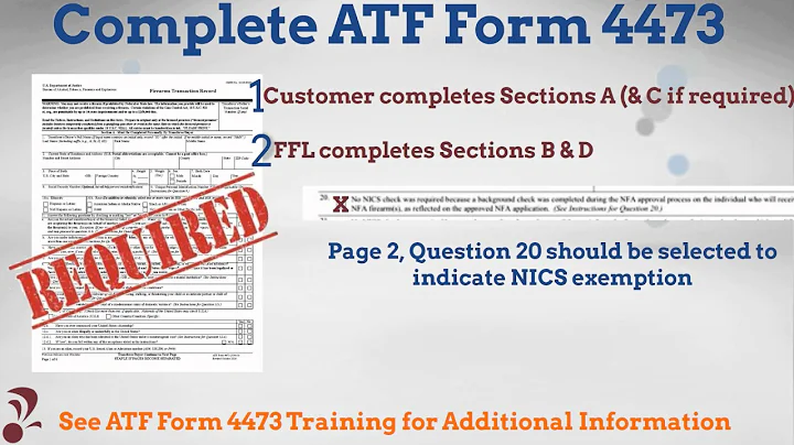 FFL Tutorial - NFA Firearms Disposition to Licensed Entity