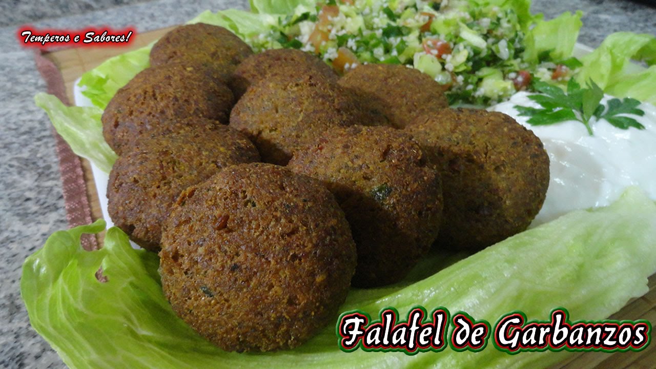 FALAFEL de Garbanzos - mi receta fácil