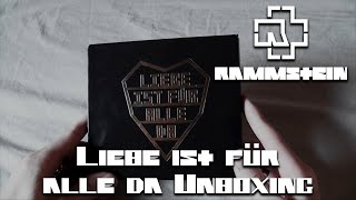 Rammstein - Liebe Ist Für Alle Da (Special Edition) Unboxing