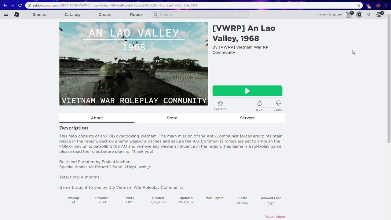 Vwrp An Lao Valley 1968 Roblox Getting Free Game Passes Youtube - roblox 1968 vietnam controls