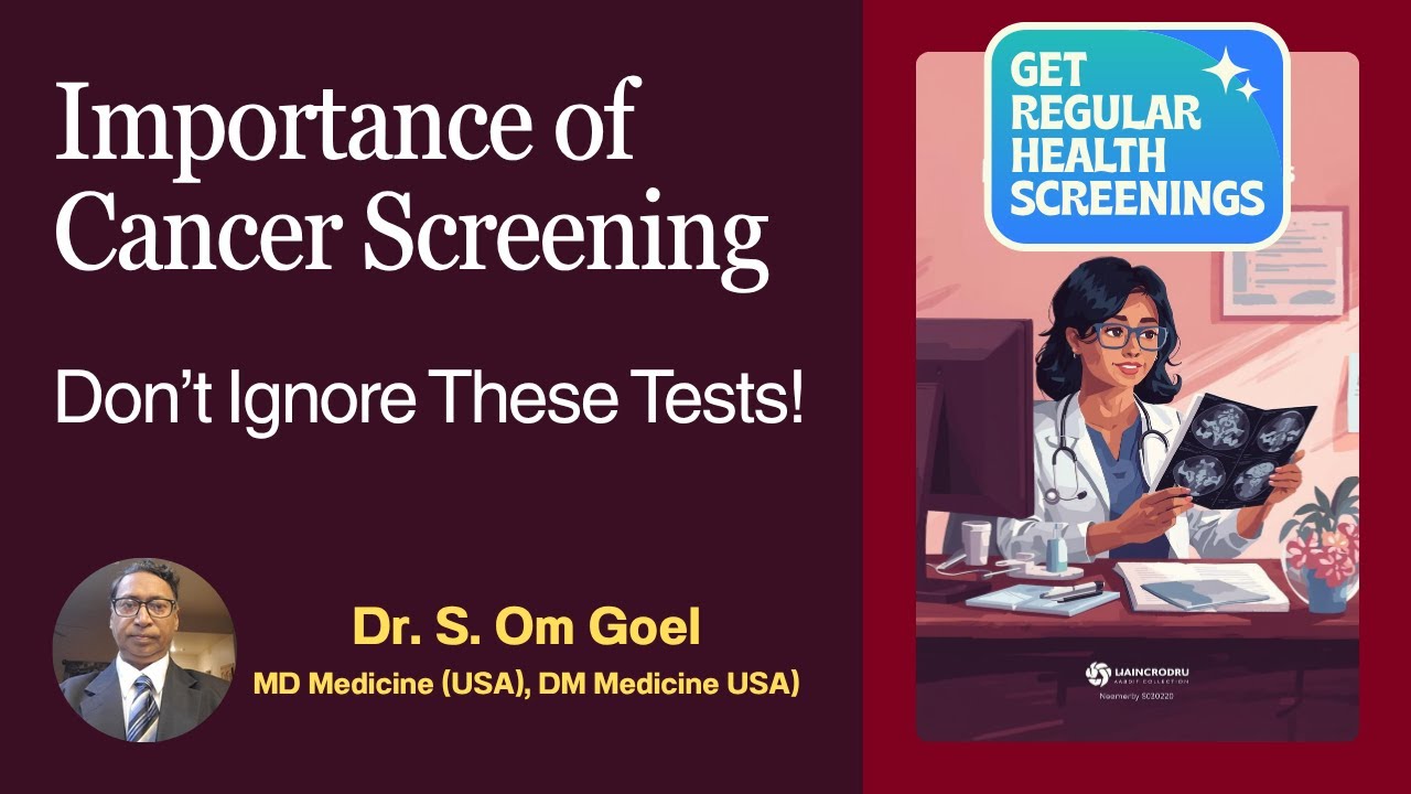 Cancer !!!! Feels like life coming to end - Ans. is Timely cancer screening 